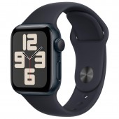 Часы Apple Watch SE 2023 40mm Midnight Aluminum Case with Midnight Sport Band Часы Apple Watch SE 2023 40mm Midnight Aluminum Case with Midnight Sport Band