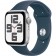 Часы Apple Watch SE 2023 44mm Silver Aluminum Case with Blue Sport Band
