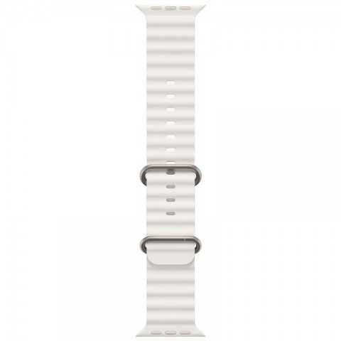 Часы Apple Watch Ultra 2 (GPS+Cellular) 49mm Titanium Case with Ocean Band White-2
