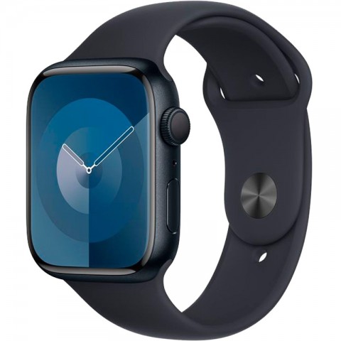 Часы Apple Watch Series 9 (GPS) 45mm Midnight Aluminum
