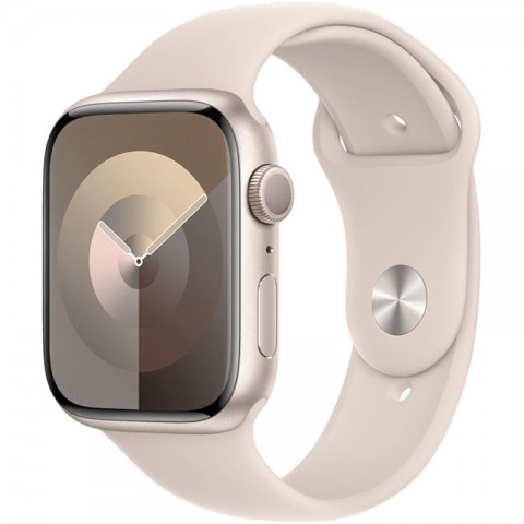 Часы Apple Watch Series 9 (GPS) 45mm Starlight Aluminum