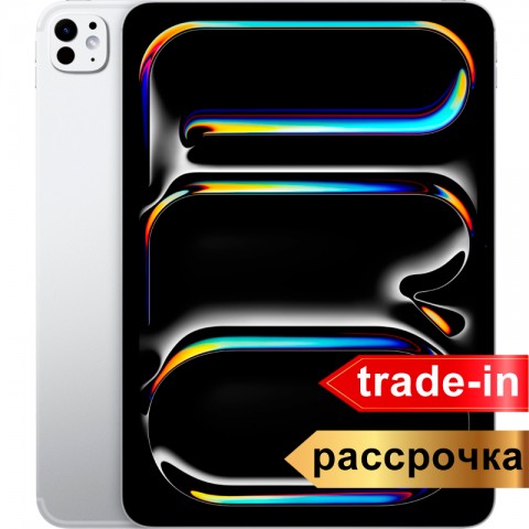 Планшет Apple iPad Pro 13" M4 2024 Wi-Fi+Cellular 256Gb Silver