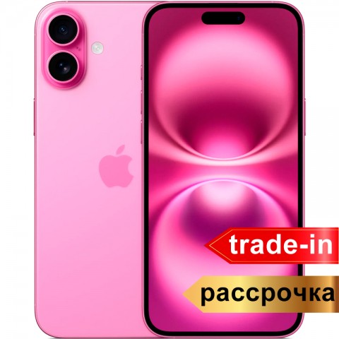 Смартфон Apple iPhone 16 Plus 512Gb Pink (розовый) под заказ