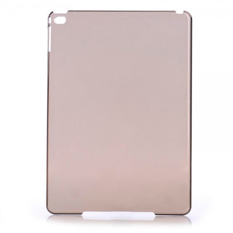 Чехол-накладка матовый пластик для iPad 9,7 (2017, 2018) прозрачно-серый