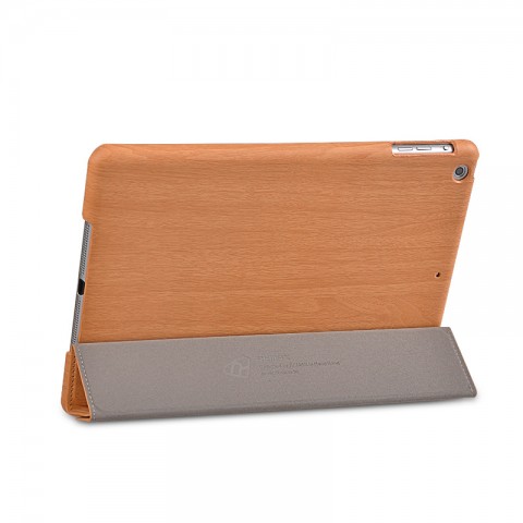 Чехол Remax iPad Air Wood Leather Case Дерево-1