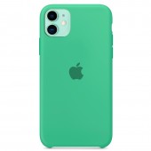 Силиконовый чехол для iPhone 11, светло-зеленый Силиконовый чехол для iPhone 11, светло-зеленый