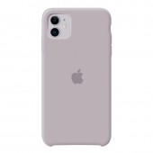 Силиконовый чехол для iPhone 11, серо-сиреневый Силиконовый чехол для iPhone 11, серо-сиреневый