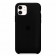 Силиконовый чехол для iPhone 11, черный