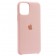 Силиконовый чехол для iPhone 11, розовый песок