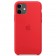 Силиконовый чехол для iPhone 11, красный