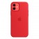 Силиконовый чехол для iPhone 12 mini, красный