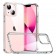 Чехол-накладка iPhone 13 TPU с закрытой камерой, прозрачный