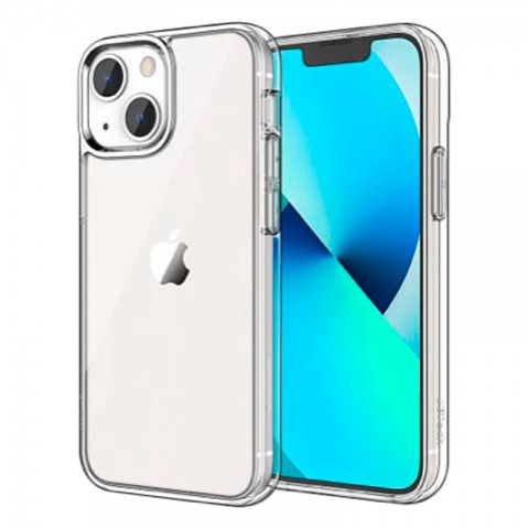 Чехол-накладка iPhone 13 TPU с закрытой камерой, прозрачный-2