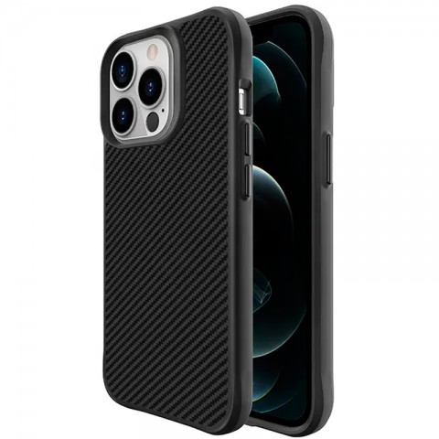 Чехол-накладка для iPhone 12 Pro Max My choice в карбоновом стиле, в ассортименте-3