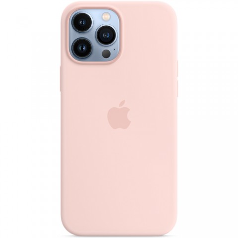 Силиконовый чехол MagSafe для iPhone 13 Pro Max, Chalk Pink-1
