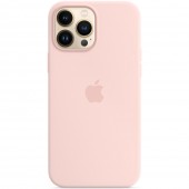 Силиконовый чехол MagSafe для iPhone 13 Pro Max, Chalk Pink Силиконовый чехол MagSafe для iPhone 13 Pro Max, Chalk Pink