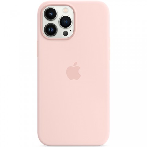 Силиконовый чехол MagSafe для iPhone 13 Pro Max, Chalk Pink-2