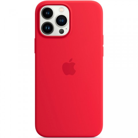 Силиконовый чехол MagSafe для iPhone 13 Pro Max, Red