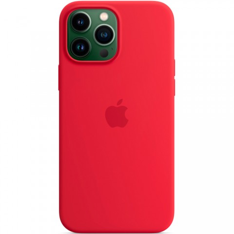 Силиконовый чехол MagSafe для iPhone 13 Pro Max, Red-4