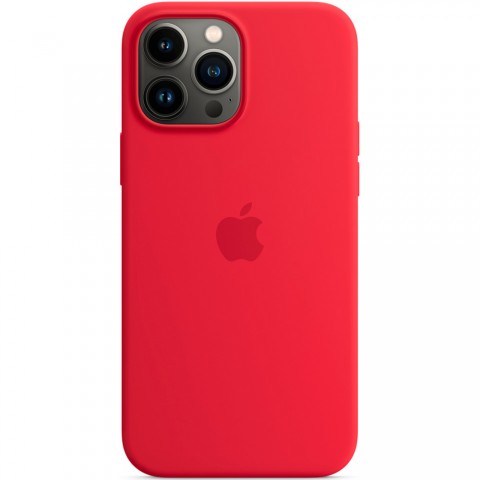 Силиконовый чехол MagSafe для iPhone 13 Pro Max, Red-3