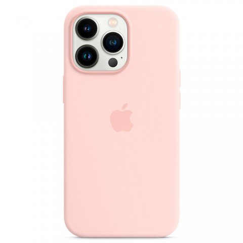 Силиконовый чехол MagSafe для iPhone 13 Pro, Chalk Pink-3