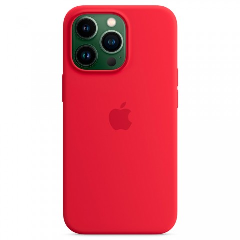 Силиконовый чехол MagSafe для iPhone 13 Pro, Red-4