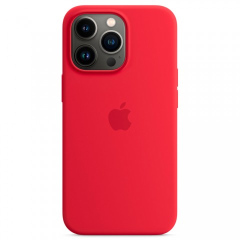 Силиконовый чехол MagSafe для iPhone 13 Pro, Red