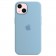 Силиконовый чехол MagSafe для iPhone 13, Blue Fog
