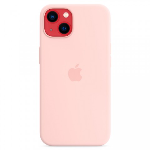 Силиконовый чехол MagSafe для iPhone 13, Chalk Pink-1