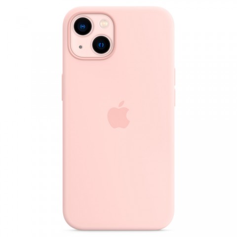 Силиконовый чехол MagSafe для iPhone 13, Chalk Pink