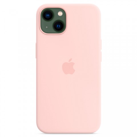 Силиконовый чехол MagSafe для iPhone 13, Chalk Pink-2
