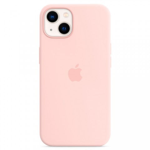 Силиконовый чехол MagSafe для iPhone 13, Chalk Pink-5