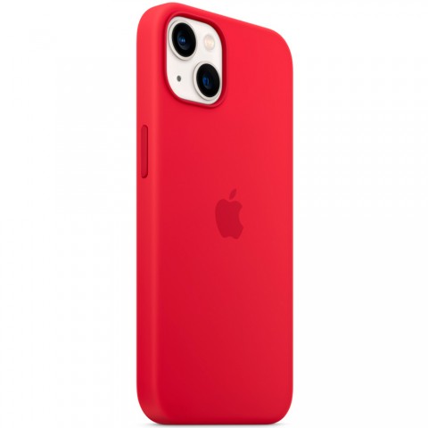 Силиконовый чехол MagSafe для iPhone 13, Red-6
