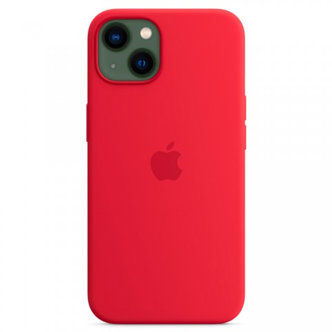 Силиконовый чехол MagSafe для iPhone 13, Red-2