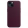 Кожаный чехол MagSafe для iPhone 13, Dark Cherry