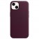 Кожаный чехол MagSafe для iPhone 13, Dark Cherry