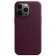 Кожаный чехол MagSafe для iPhone 13 Pro, Dark Cherry