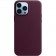 Кожаный чехол MagSafe для iPhone 13 Pro Max, Dark Cherry