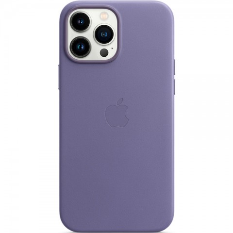 Кожаный чехол MagSafe для iPhone 13 Pro Max, Wisteria-1