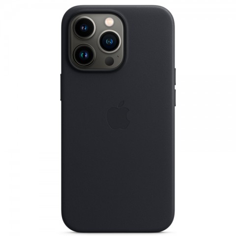 Кожаный чехол MagSafe для iPhone 13 Pro, Midnight-5