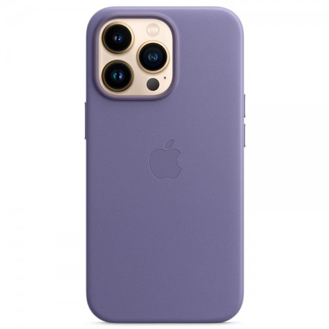 Кожаный чехол MagSafe для iPhone 13 Pro, Wisteria
