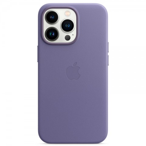 Кожаный чехол MagSafe для iPhone 13 Pro, Wisteria-6