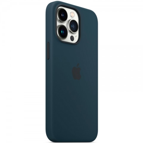 Силиконовый чехол MagSafe для iPhone 13 Pro, Abyss Blue-6