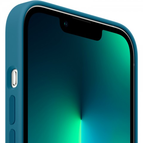Силиконовый чехол MagSafe для iPhone 13 Pro, Blue Jay-2