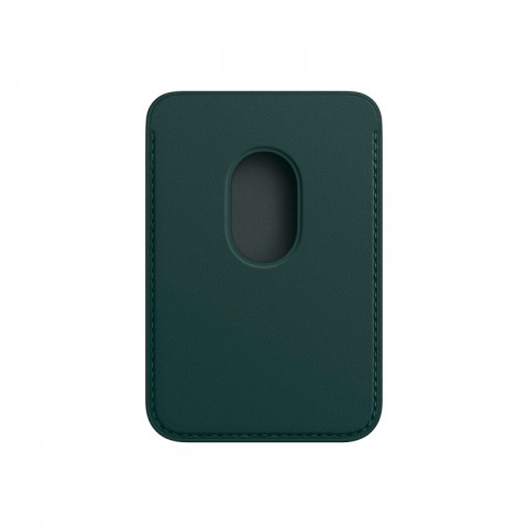 Кардхолдер для iPhone Leather Wallet, зелёный-2