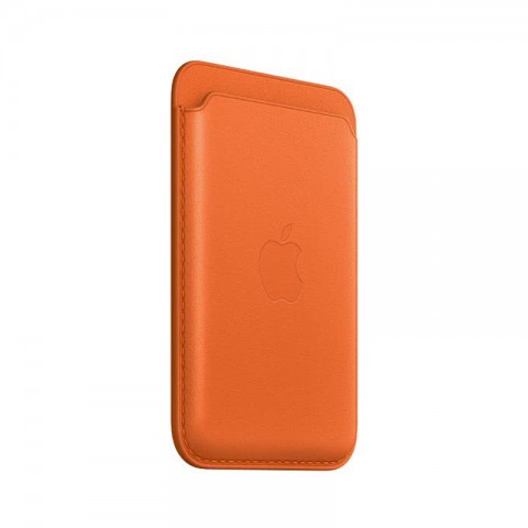 Кардхолдер для iPhone Leather Wallet, оранжевый-2