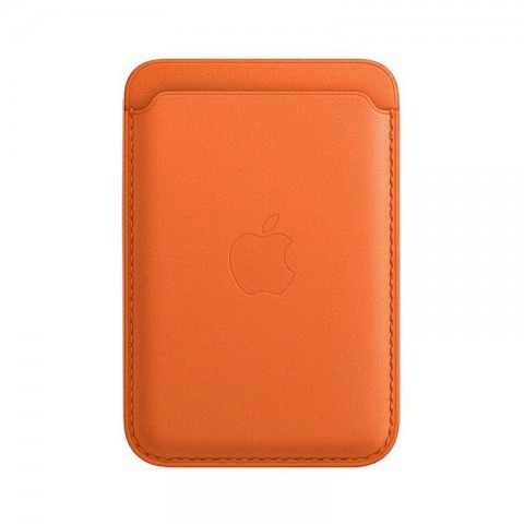 Кардхолдер для iPhone Leather Wallet, оранжевый