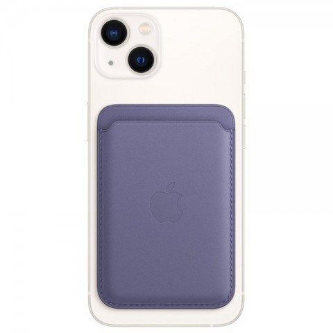 Кардхолдер для iPhone Leather Wallet, фиолетовый-3
