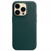 Кожаный чехол MagSafe для iPhone 14 Pro, Forest Green