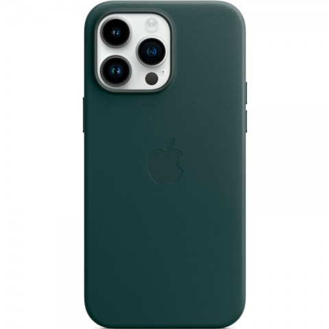 Кожаный чехол MagSafe для iPhone 14 Pro Max, Forest Green-2